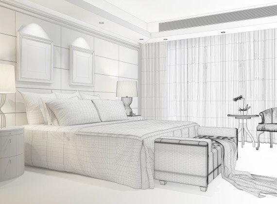 Innenarchitektur von hotelident