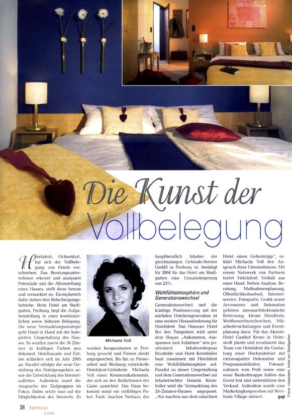 First Class – September 2004