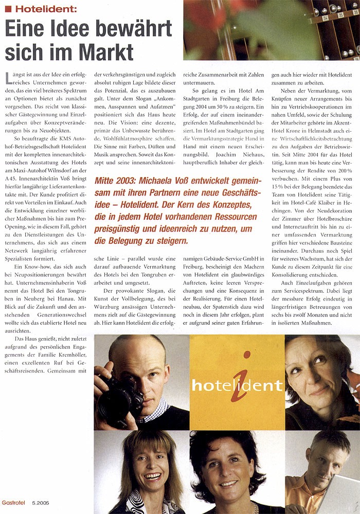 Gastrotel – Mai 2005