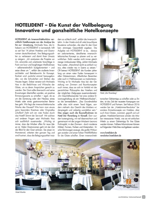 Architektur International – Januar 2017