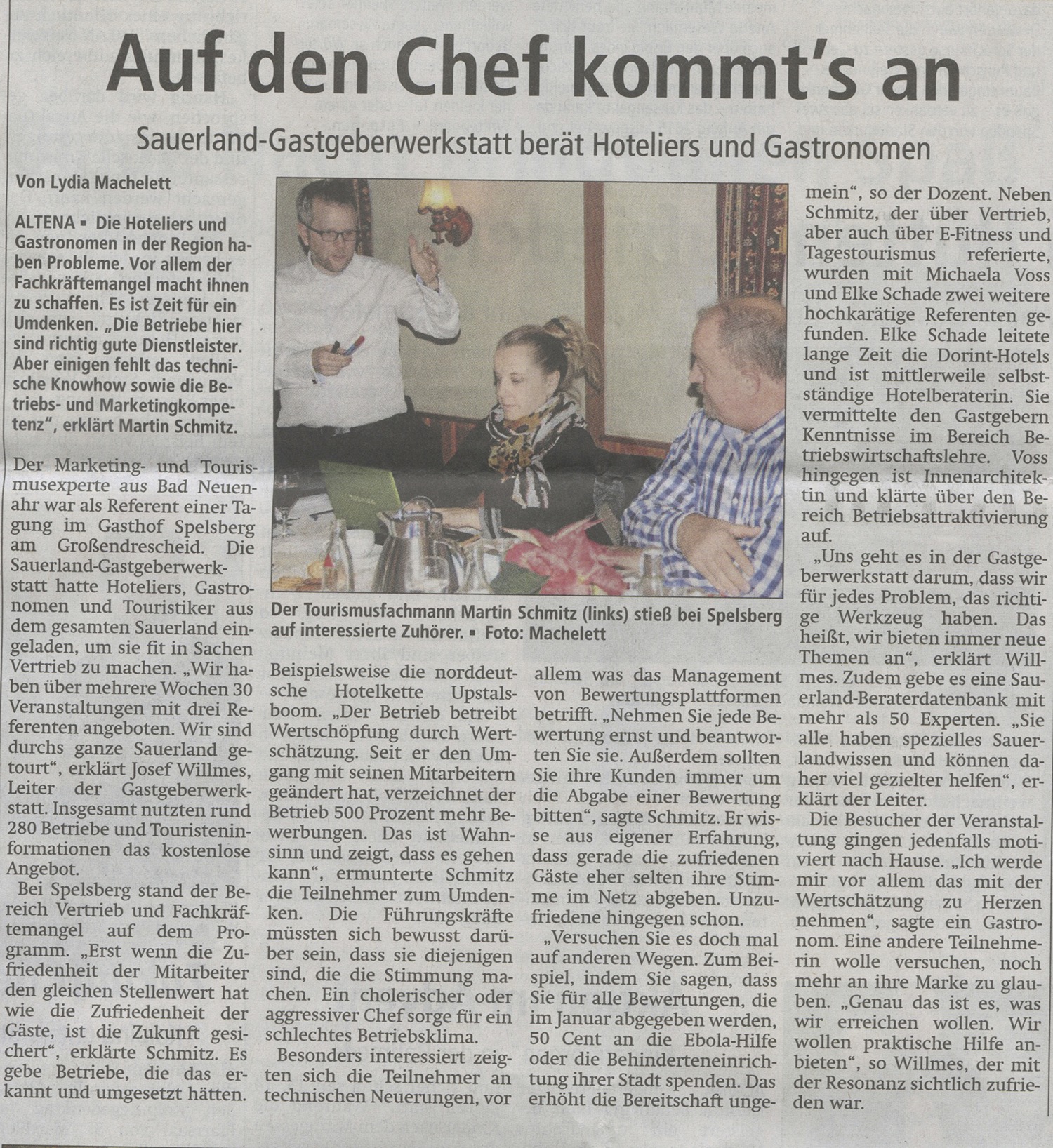 Sauerlandtourismus – Dezember 2014