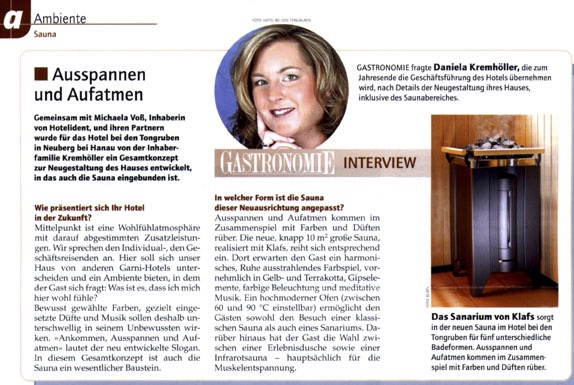 Gastronomie – Oktober 2004